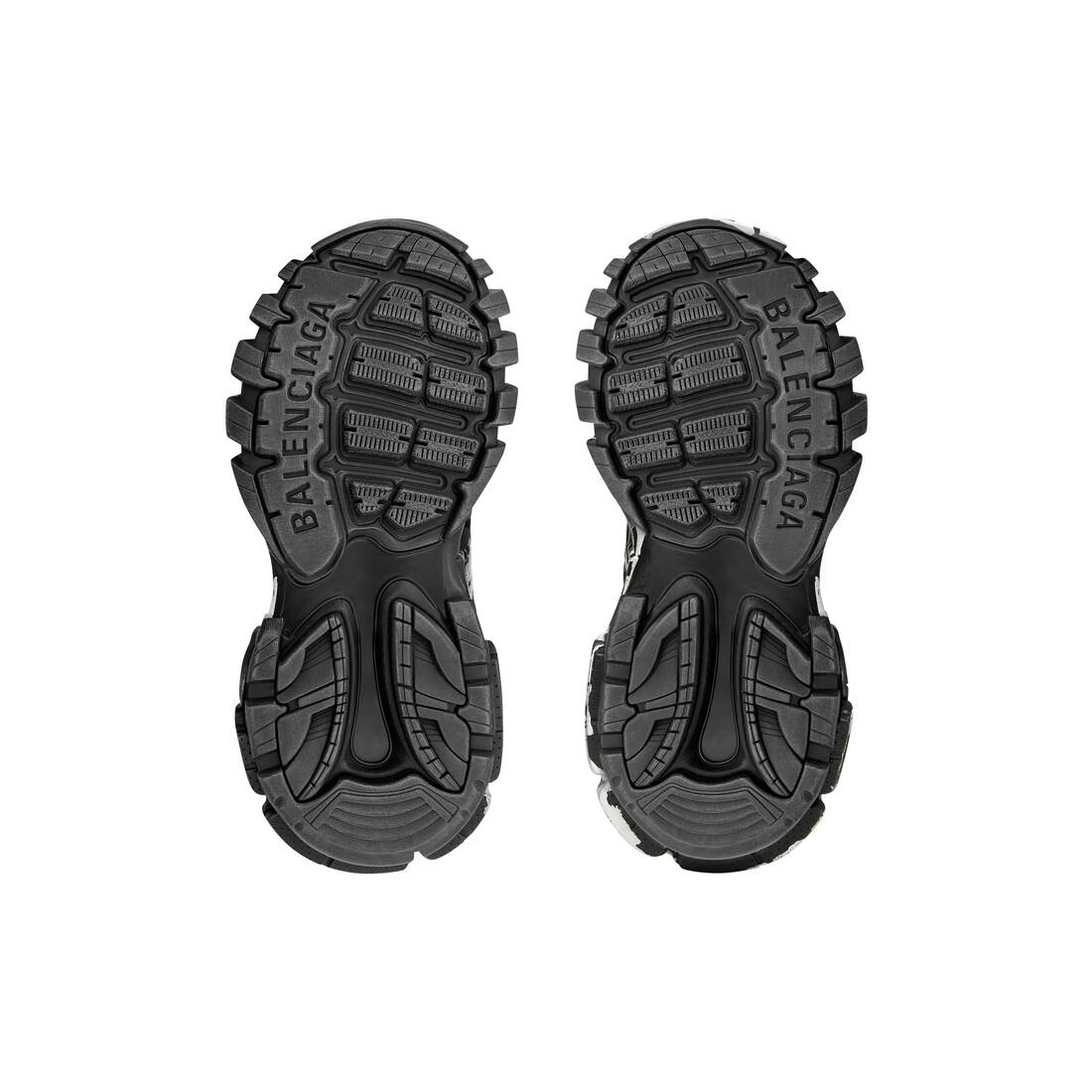  Giày Nam Balenciaga x Adidas Track Graffiti 'Black' 