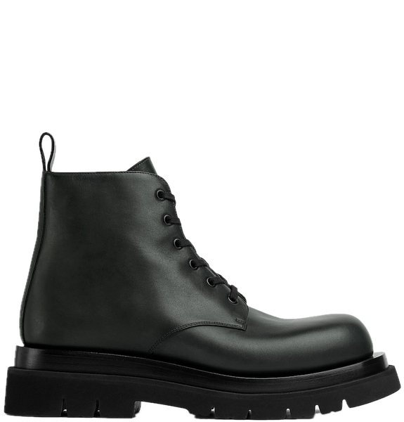  Giày Nam Bottega Veneta Lug Lace-Up Ankle Boot 'Bottle Green' 