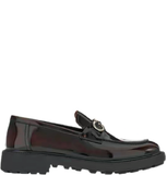  Giày Nam Salvatore Ferragamo Moccasin With Gancini Ornament 'Nebbiolo' 