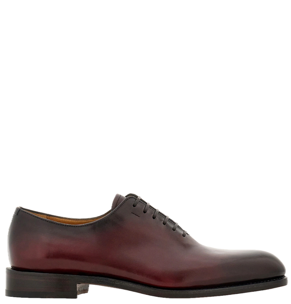  Giày Nam Salvatore Ferragamo Tramezza Plain Toe Oxford 'Burgundy' 