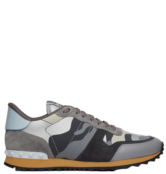  Giày Nam Valentino Camouflage Rockrunner Sneaker 'Grey' 