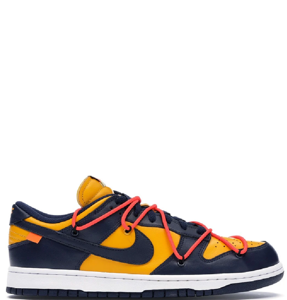  Giày Nike Dunk Low Off-White University 'Gold Midnight Navy' 