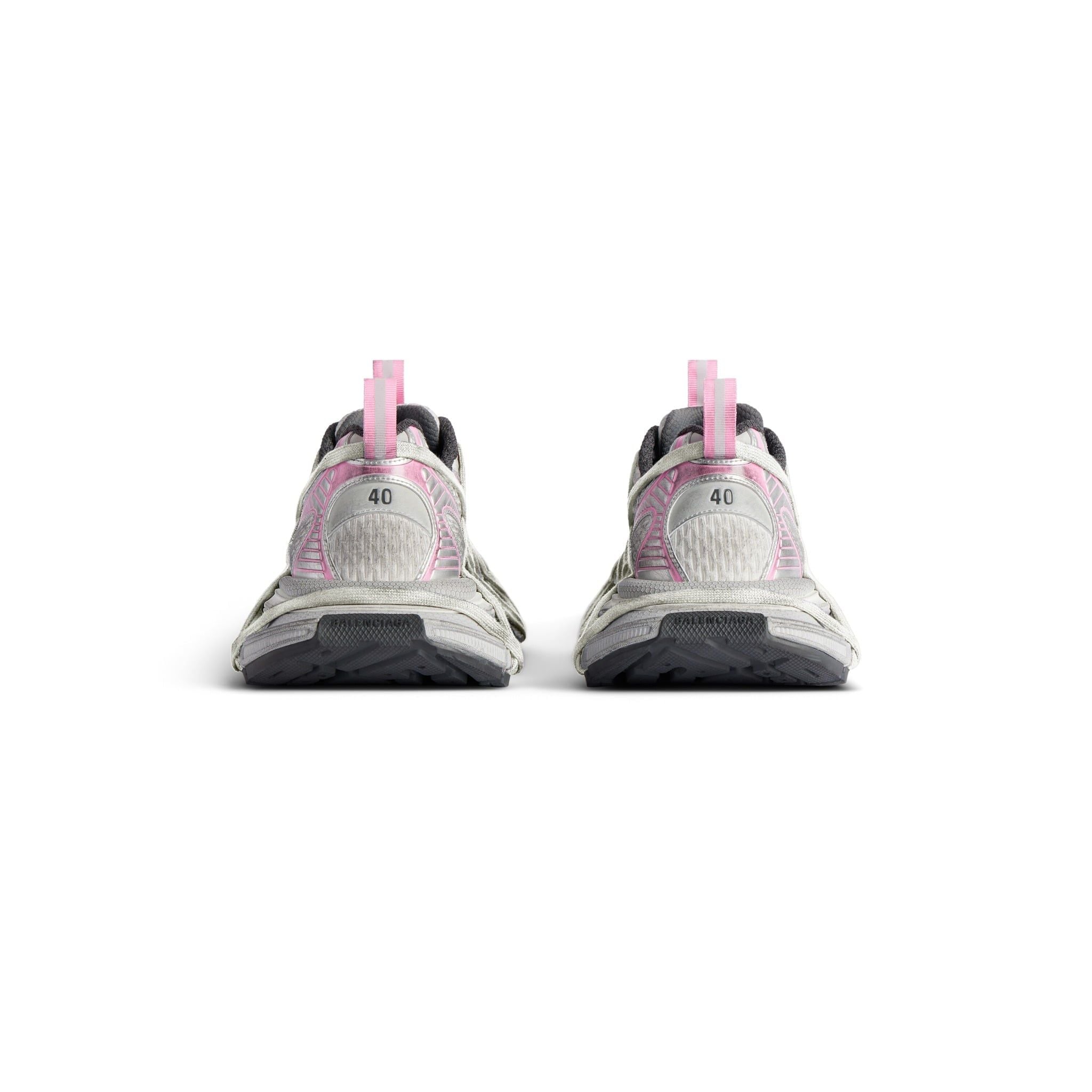  Giày Nữ Balenciaga 3xl Extreme Lace Trainers 'Grey Pink' 