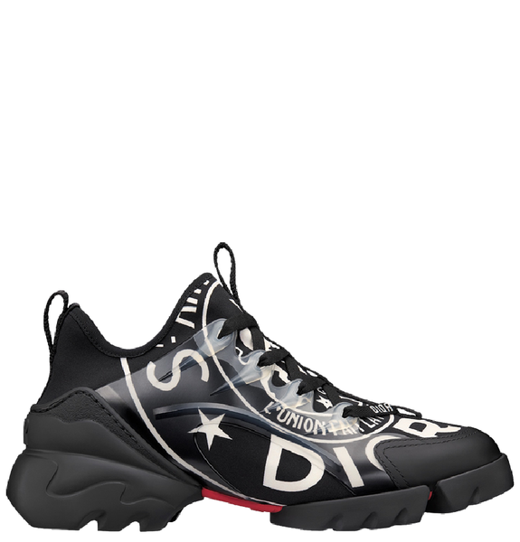  Giày Nữ Dior D-Connect Sneaker 'Black' 