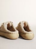  Giày Nữ Golden Goose Space-Star Sabots 'Beige' 