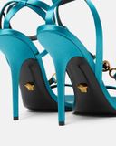  Giày Nữ Versace Crystal Medusa '95 Sandals 'Blue' 