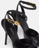  Giày Nữ Versace Safety Pin High Heel Sandals 'Black' 