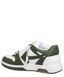  Giày Off-White Out Of Office Calf Leather 'Dark Green' 