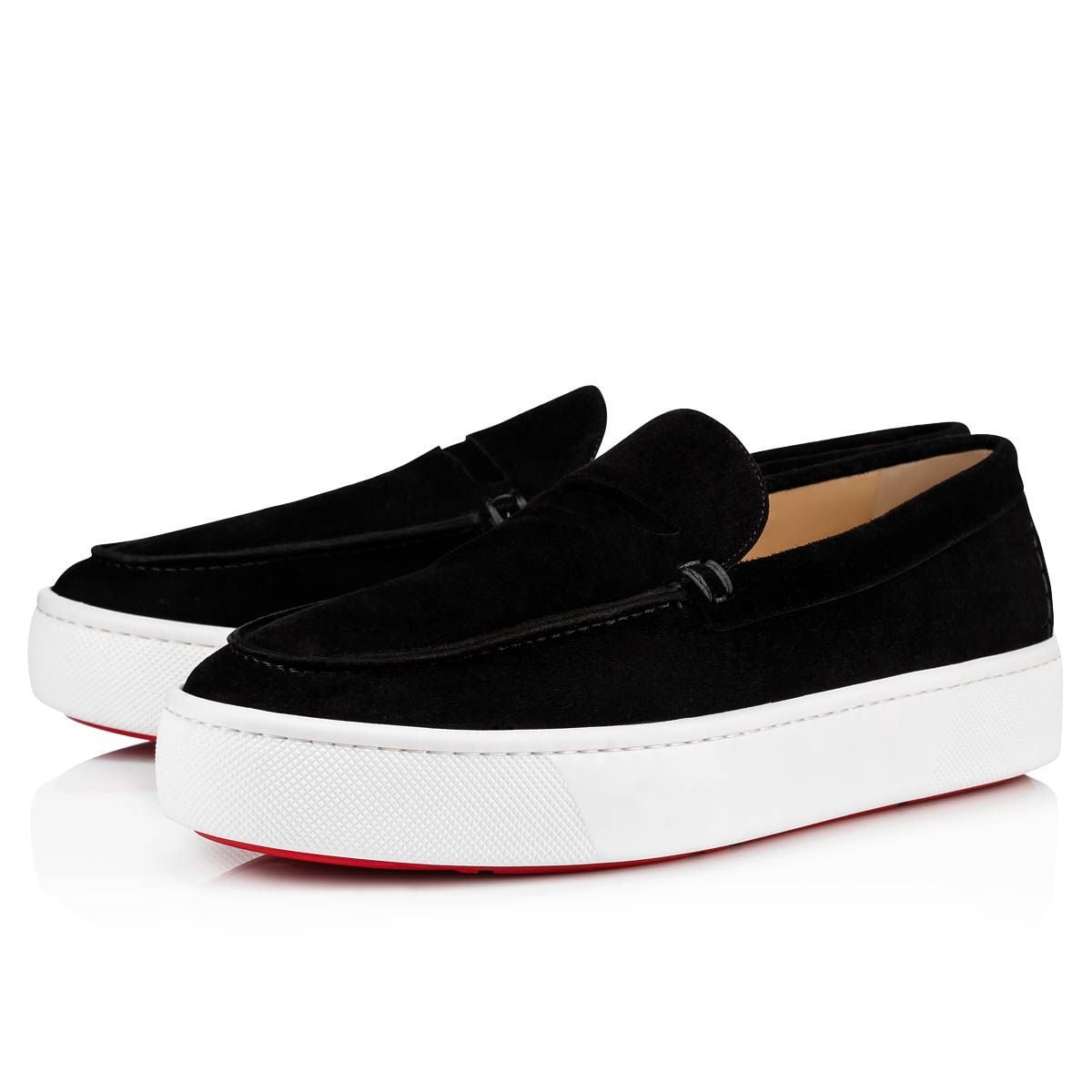  Giày Nam Christian Louboutin Paqueboat 'Black' 