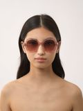  Kính Chloe Olivia Sunglasses 'Transparent Light Brown' 