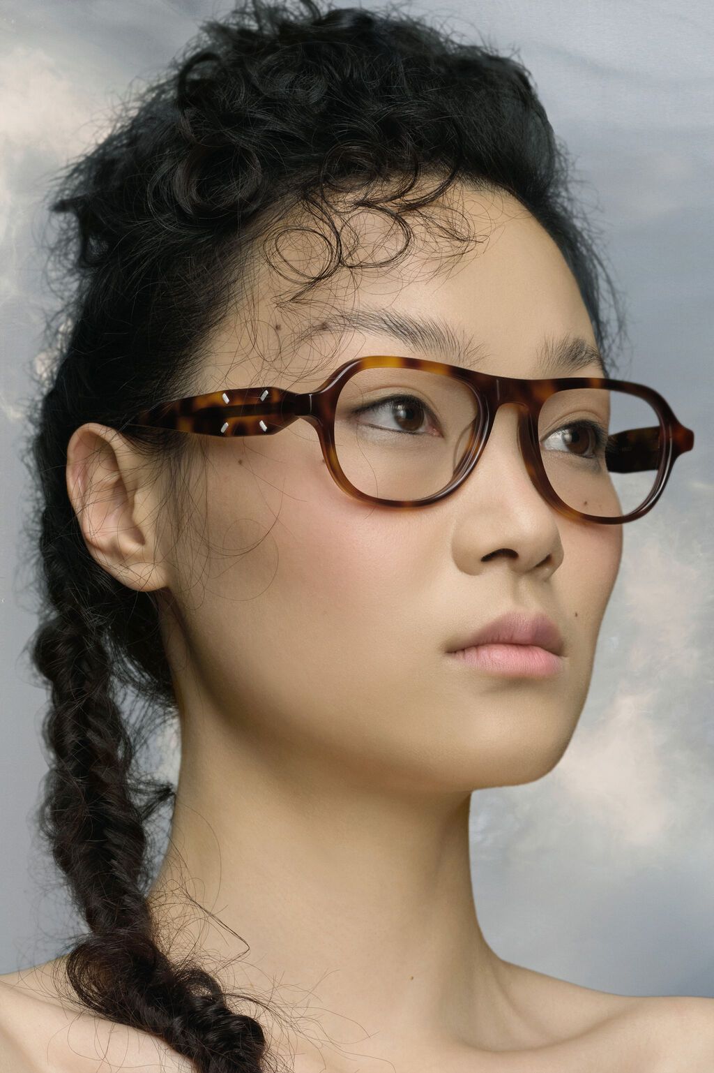 美品GENTLE MONSTER × Maison Margiela MM113 Maison Margiela X GENTLE MONSTER】MM113 01 (BLACK) (Gentle Monster