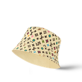  Mũ Louis Vuitton Monogram Craggy Reversible Bucket Hat 'Beige' 