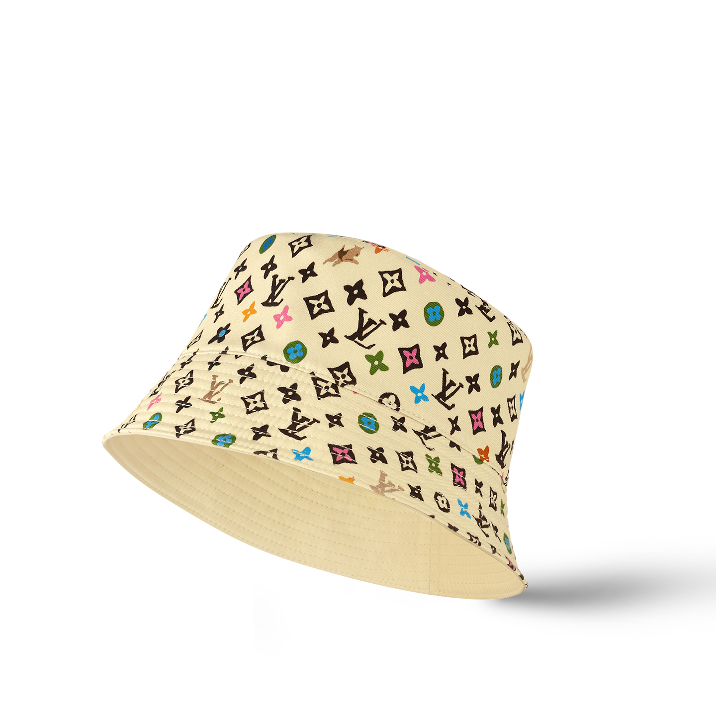  Mũ Louis Vuitton Monogram Craggy Reversible Bucket Hat 'Beige' 