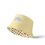  Mũ Louis Vuitton Monogram Craggy Reversible Bucket Hat 'Beige' 