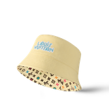  Mũ Louis Vuitton Monogram Craggy Reversible Bucket Hat 'Beige' 