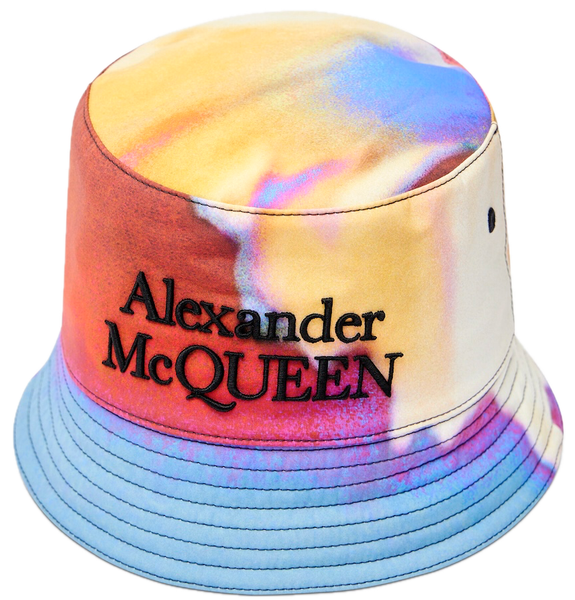  Mũ Nam Alexander McQueen Luminous Flower Bucket 'Multicolor' 