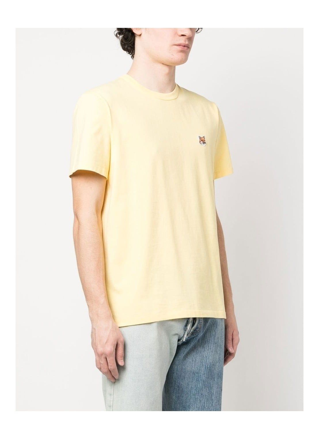  Áo Maison Kitsune Fox Head Patch 'Yellow' 