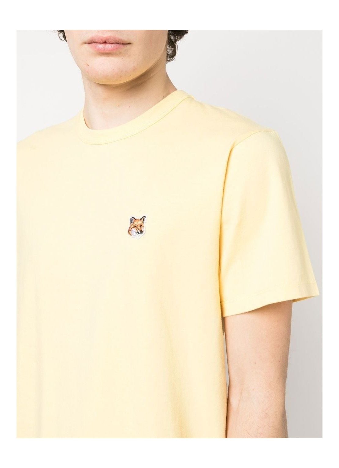  Áo Maison Kitsune Fox Head Patch 'Yellow' 