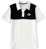  Áo Nam Lacoste Heritage Slim Fit Pique Polo 'White' 