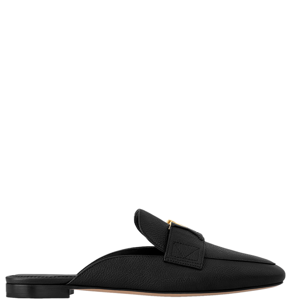  Dép Nữ Louis Vuitton LV Capri Open Back Loafers 'Black' 