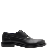  Giày Nam Burberry Leather Cobble Oxford Shoes​ 'Black' 