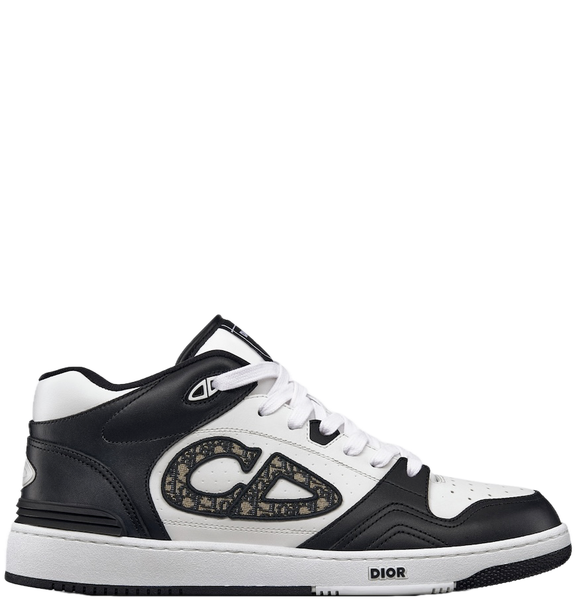  Giày Nam Dior B57 Mid-top Sneaker 'Black White' 