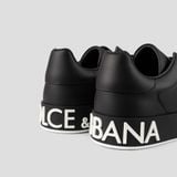  Giày Nam Dolce & Gabbana Logo Printed 'Black' 