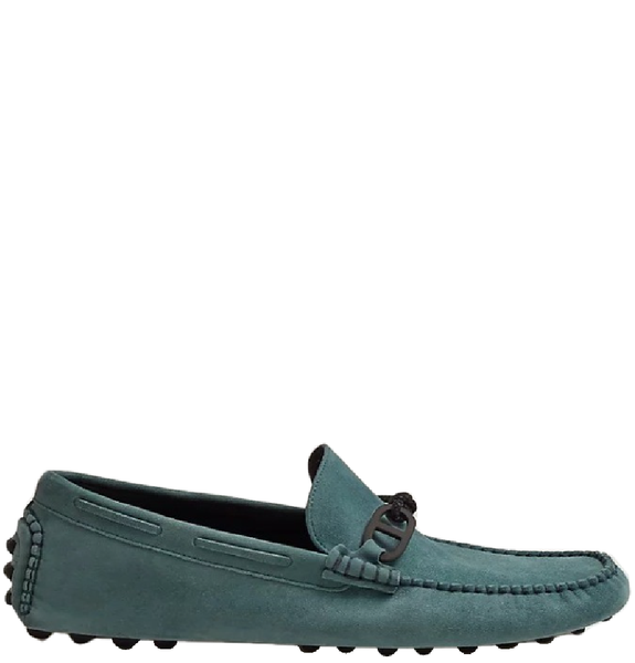  Giày Nam Hermes Alessandro Loafer 'Bleu Pinède' 