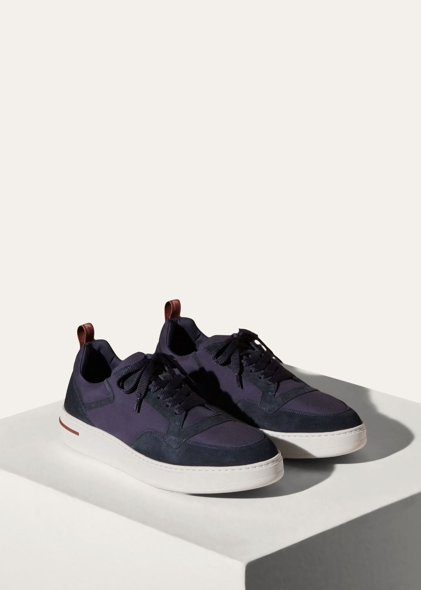  Giày Nam Loro Piana Newport Walk Sneaker 'Navy' 