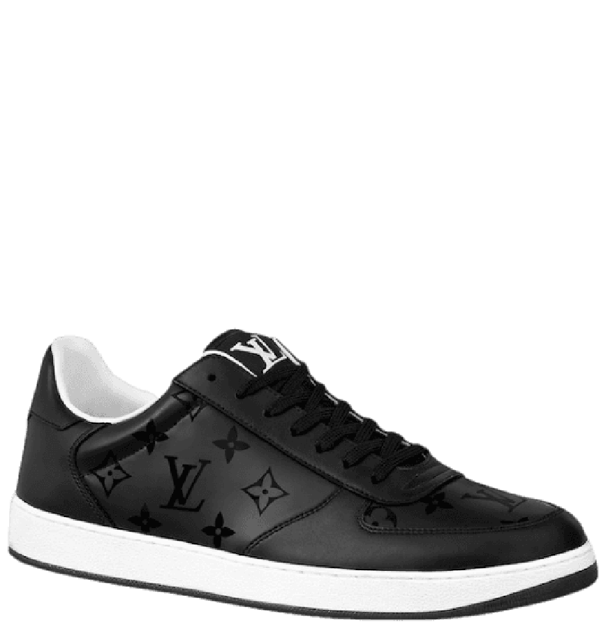  Giày Nam Louis Vuitton Rivoli Trainers 'Black Monogram' 