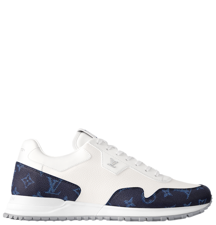  Giày Nam Louis Vuitton Run Away Trainers 'White Marine' 