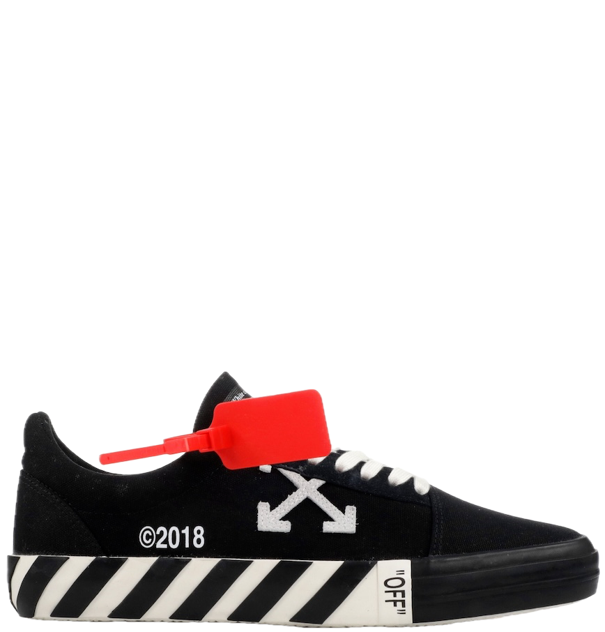  Giày Nam Off-White Vulc Low Top 'Black' 