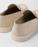  Giày Nam Prada Suede Loafers 'Desert Beige' 