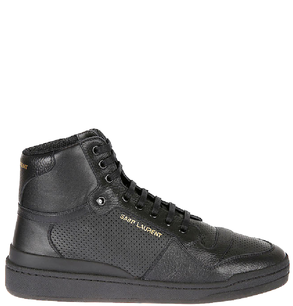  Giày Nam Saint Laurent SL24 Mid Top 'Black' 