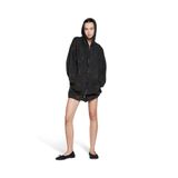  Giày Nữ Balenciaga Leopold Ballerina 'Black' 