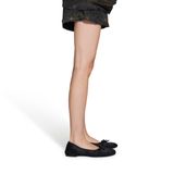  Giày Nữ Balenciaga Leopold Ballerina 'Black' 