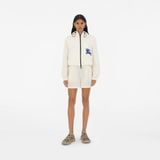  Giày Nữ Burberry Check Knit Neptune Sneakers 'Sand' 