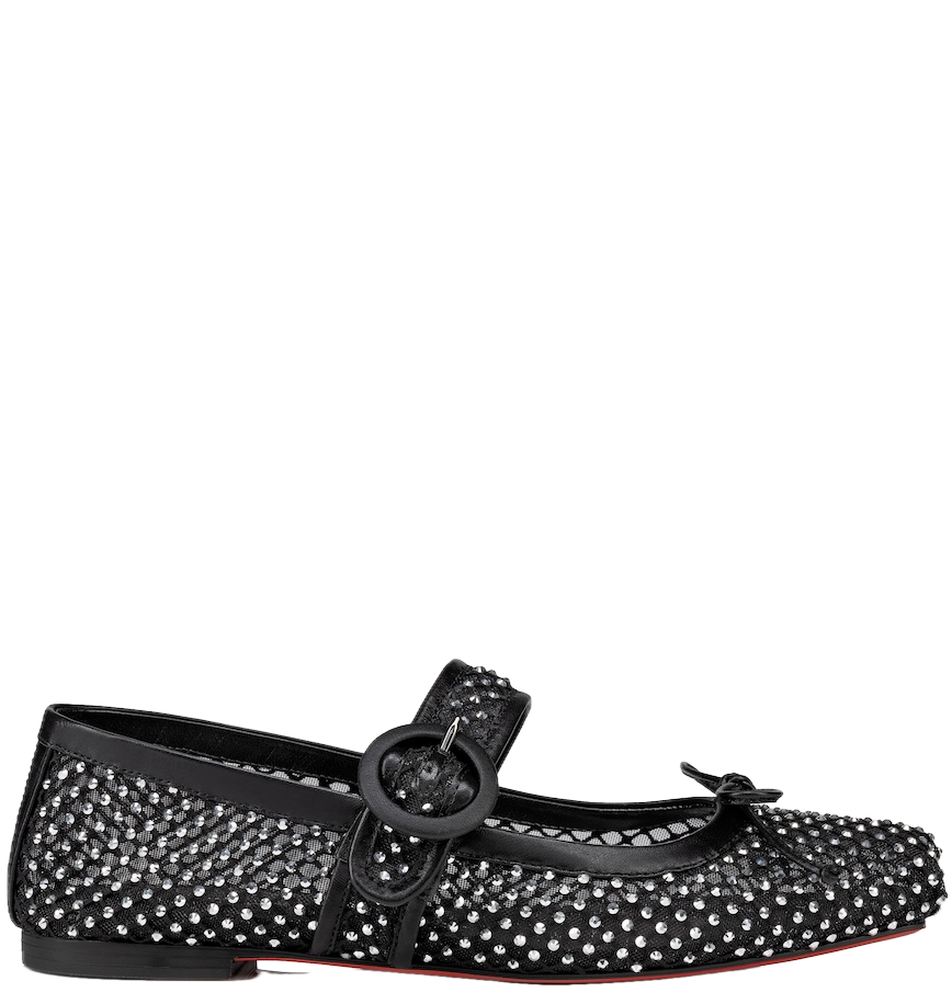  Giày Nữ Christian Louboutin Mamastrapitina 'Black' 