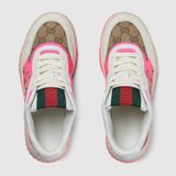  Giày Nữ Gucci Re-web Sneaker 'Beige Ebony' 