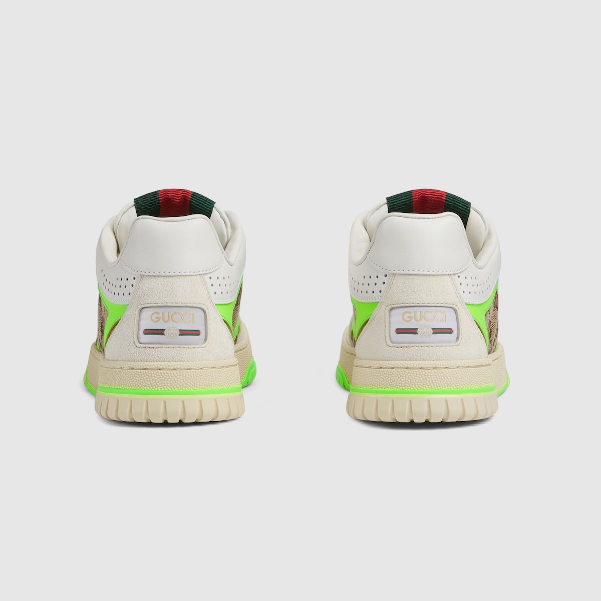  Giày Nữ Gucci Re-web Sneaker 'Beige Ebony' 