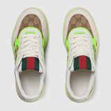  Giày Nữ Gucci Re-web Sneaker 'Beige Ebony' 