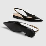 Giày Nữ Gucci Signoria Ballet Flat 'Black' 