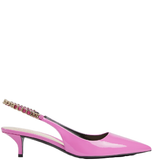  Giày Nữ Gucci Signoria Slingback Pump 'Pink' 