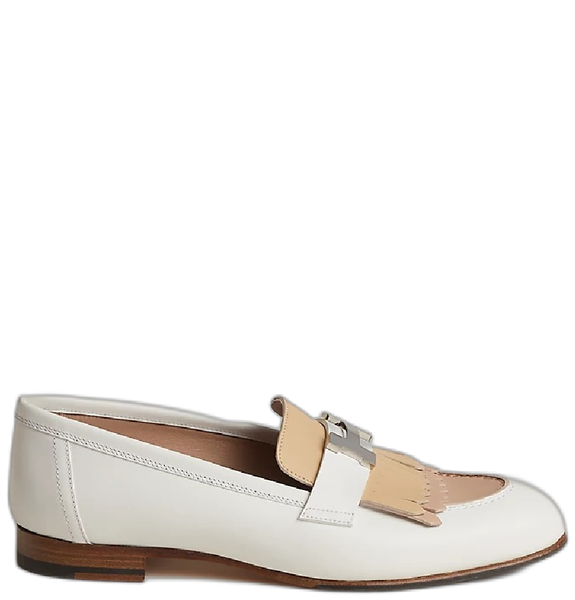  Giày Nữ Hermes Royal Loafer 'Multicolore Blanc' 
