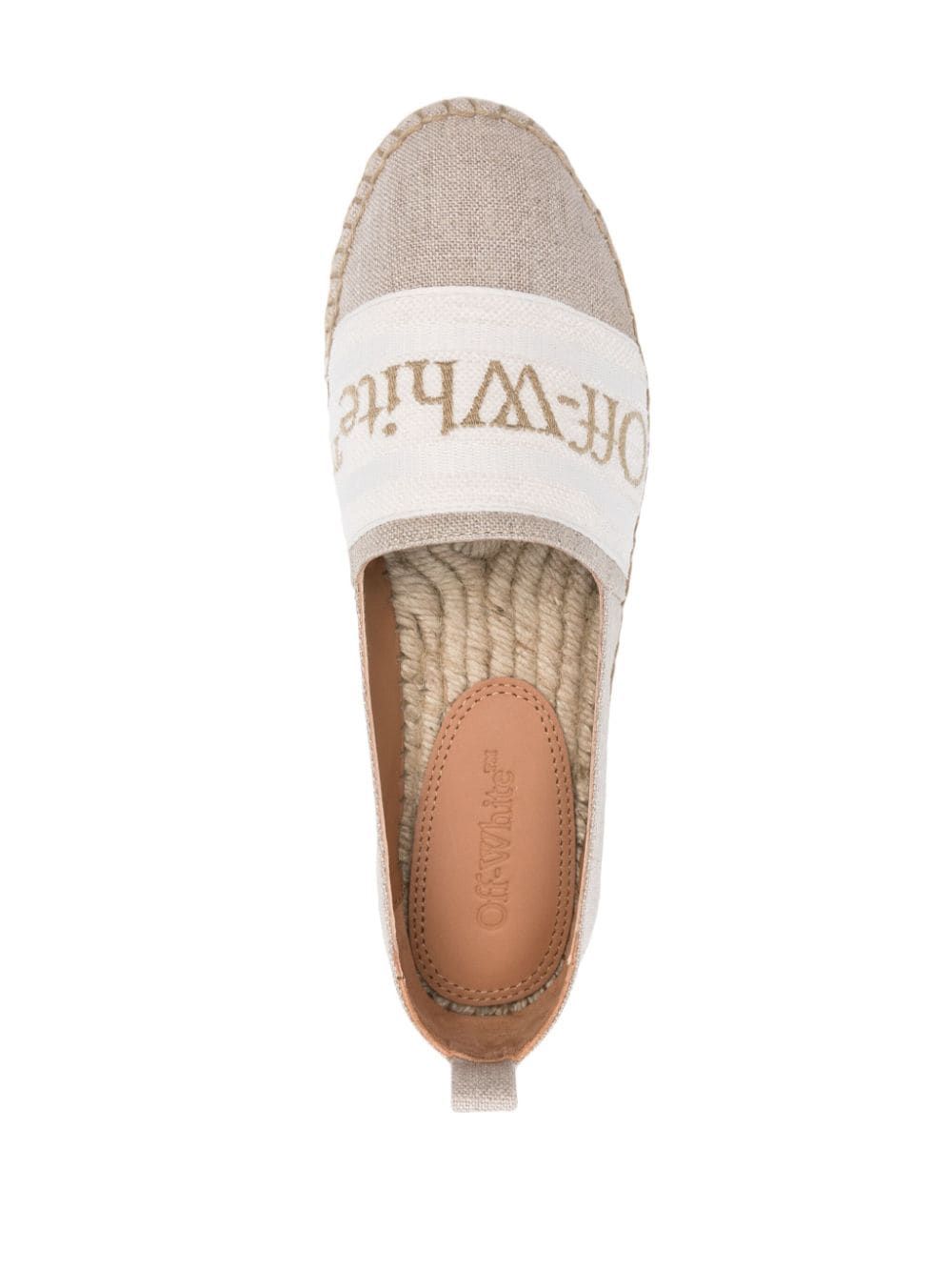  Giày Nữ Off-White Espadrilles 'Beige' 