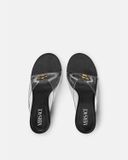  Giày Nữ Versace Vagabond Mules 'Black' 