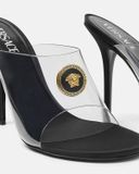  Giày Nữ Versace Vagabond Mules 'Black' 