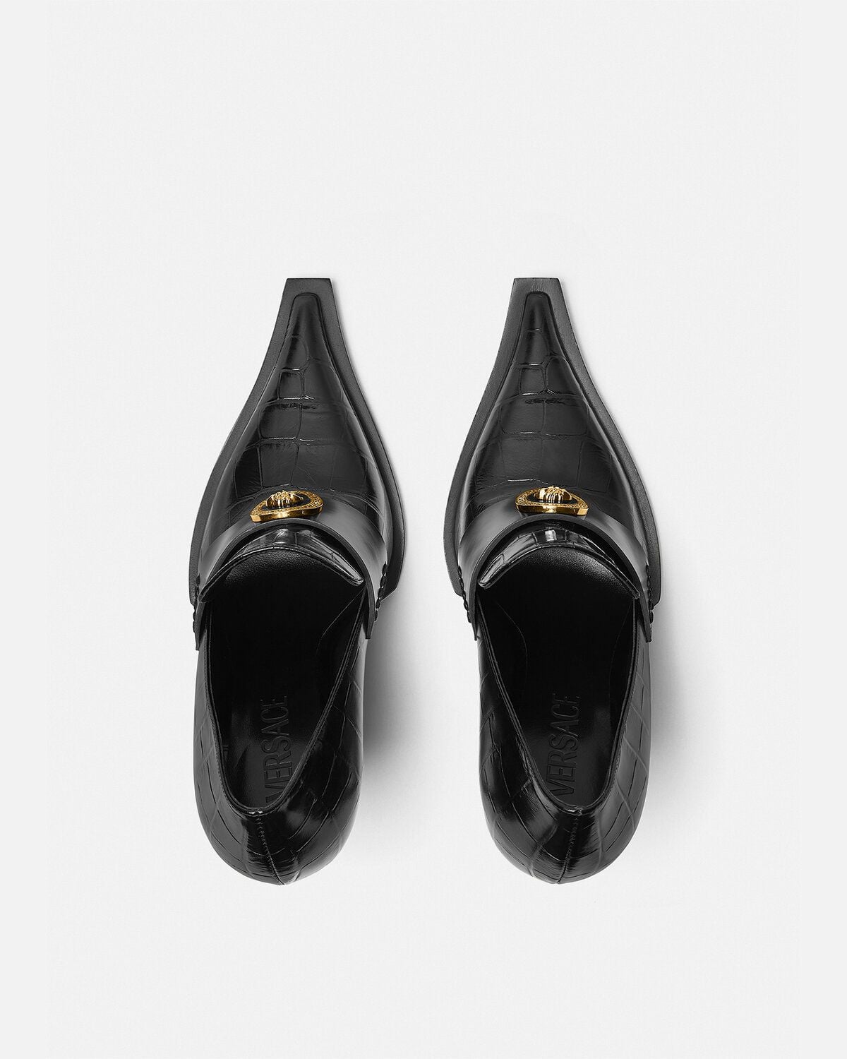  Giày Nữ Versace Vagabond Pumps 'Black' 