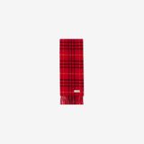 Khăn Burberry Narrow Check Cashmere Scarf 'Currant' 