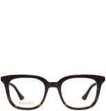 Kính Gucci Rectangular Optical Frame 'Brown' 